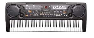 Plixio 61 Key Electric Music Keyboard Electronic Piano