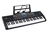 Plixio 61 Key Electric Music Keyboard Piano with USB & MP3 Input- Portable Electric Piano